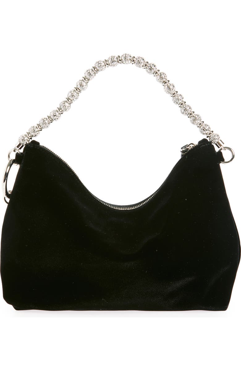 Jimmy Choo Callie Velvet Handbag, Alternate, color,