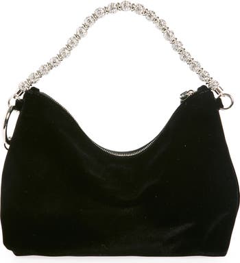 新品 JIMMY CHOO HELIA CLUTCH VELVET/バッグ ジミー チュウ新作バッグ「ヘリア」