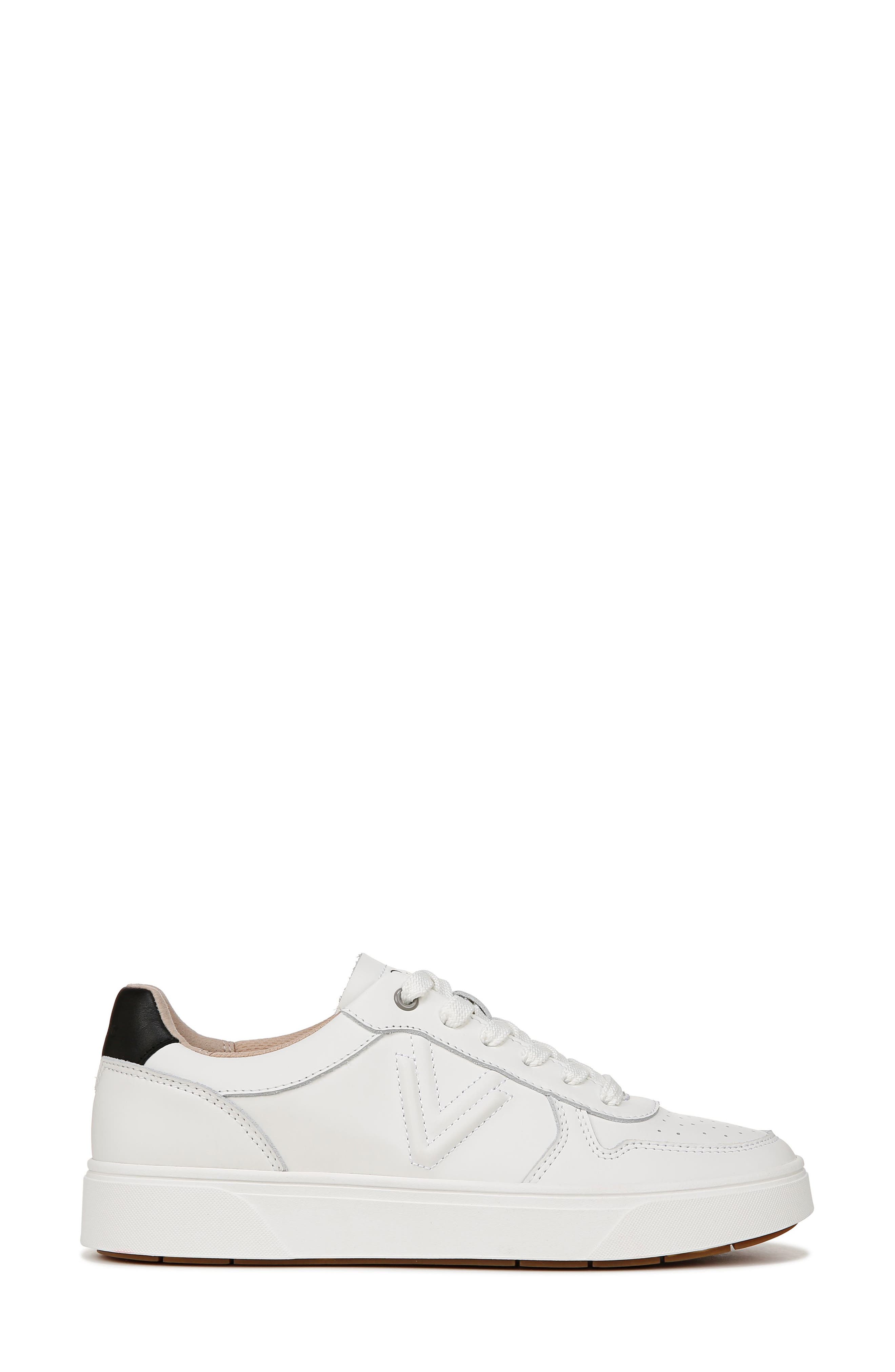 Vionic Kimmie Court Sneaker, Alternate, color, White Leather