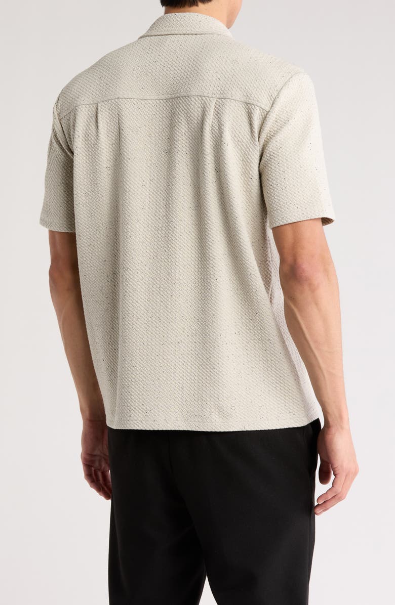 FLEECE FACTORY Power Short Sleeve Button-Up Shirt | Nordstromrack