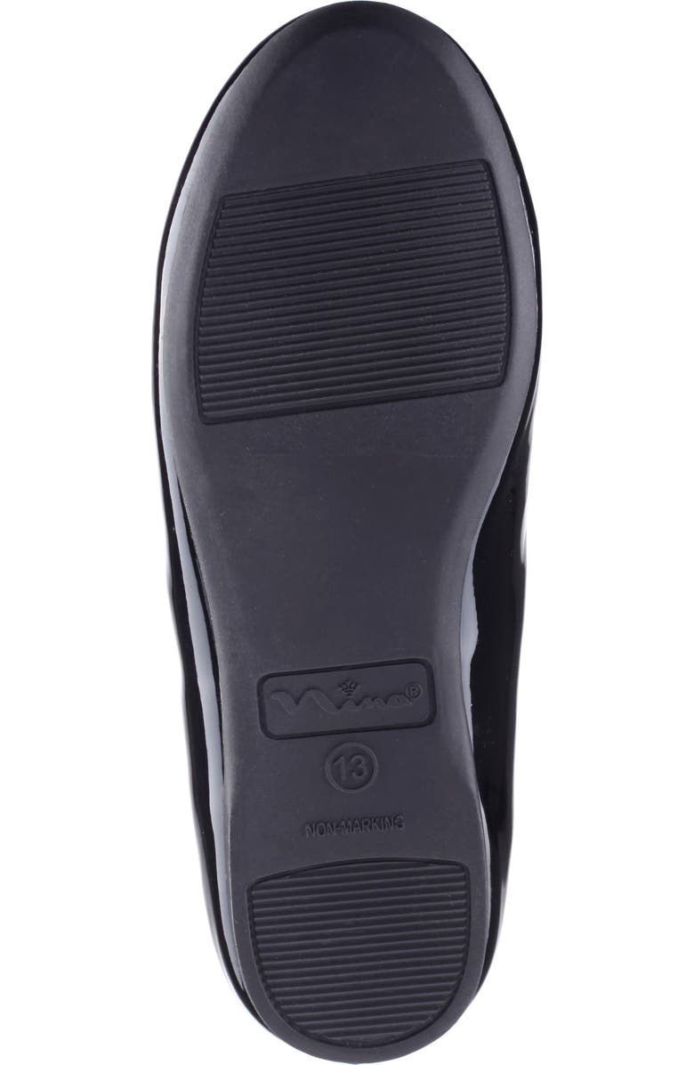 Nina Kids' Rozy Mary Jane Flat, Alternate, color, Black Patent