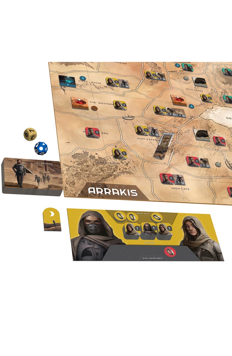 Gale Force Nine Dune Arrakis Dawn Of The Fremen Strategy Boardgame 14+, Alternate, color, Multicolored