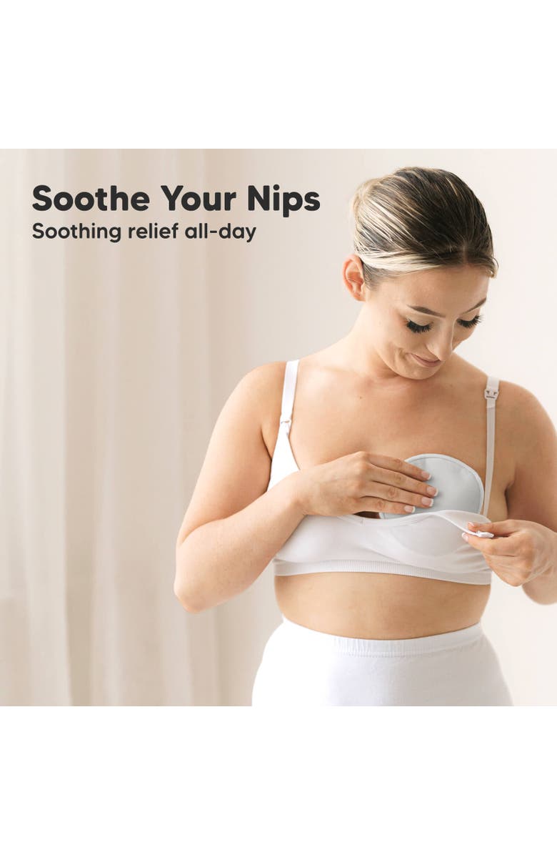 KeaBabies Soothe Nursing Pads, Alternate, color, Cool Gray