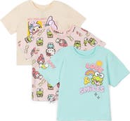 Hello Kitty 3-pack Short Sleeve T-shirts (toddler, Little Kid & Big Kid)