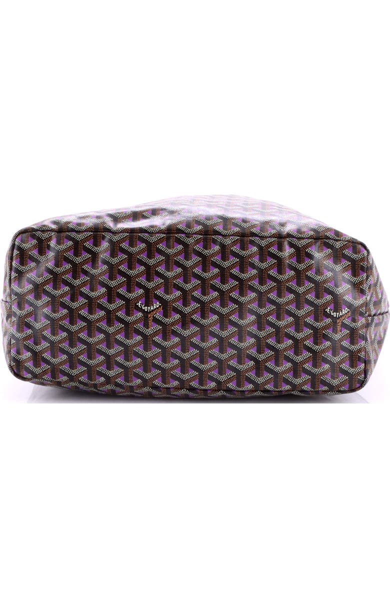 Pre-Owned Goyard Saint Louis Tote Claire Voie Coated Canvas PM, Alternate, color, Purple