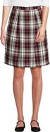 Lands' End School Uniform Plaid Skort Top of Knee