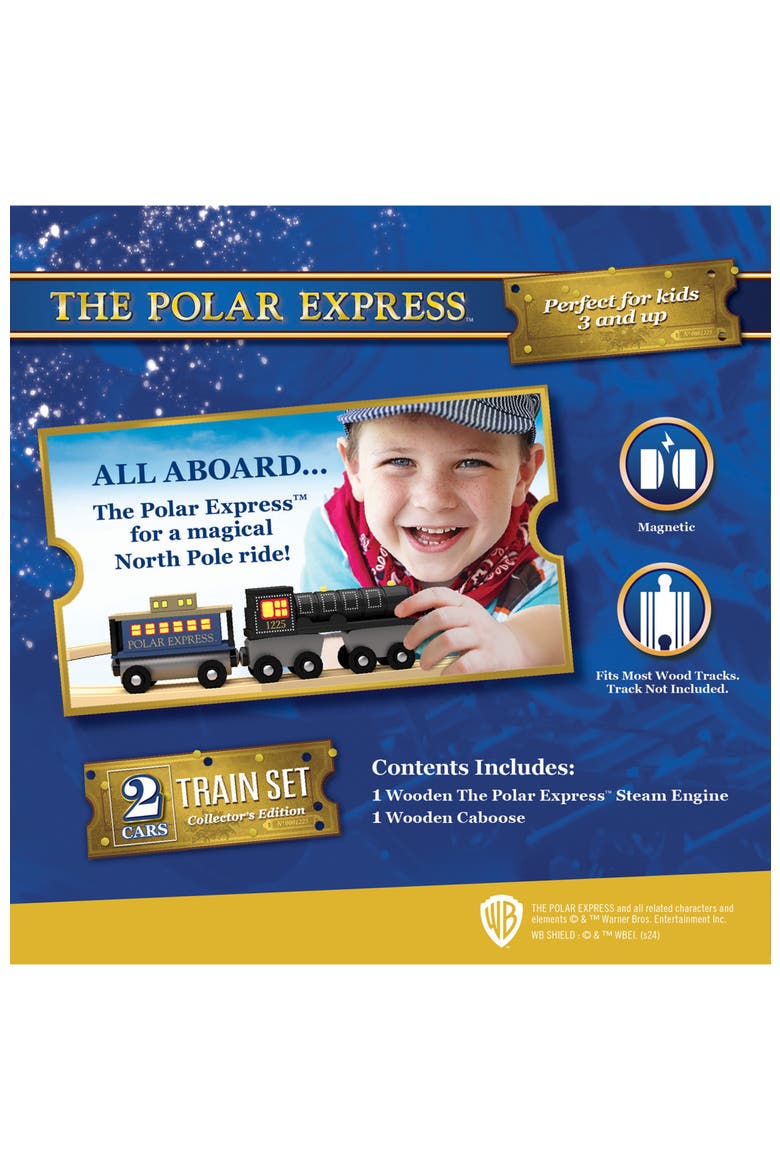 The Polar Express 2-Piece Toy Train Set, Alternate, color, Multicolor