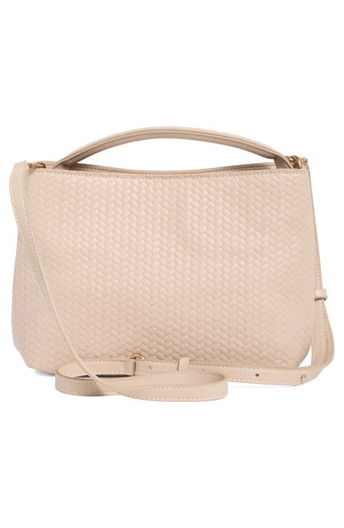 SAM EDELMAN SAM EDELMAN EVA WOVEN LEATHER SATCHEL