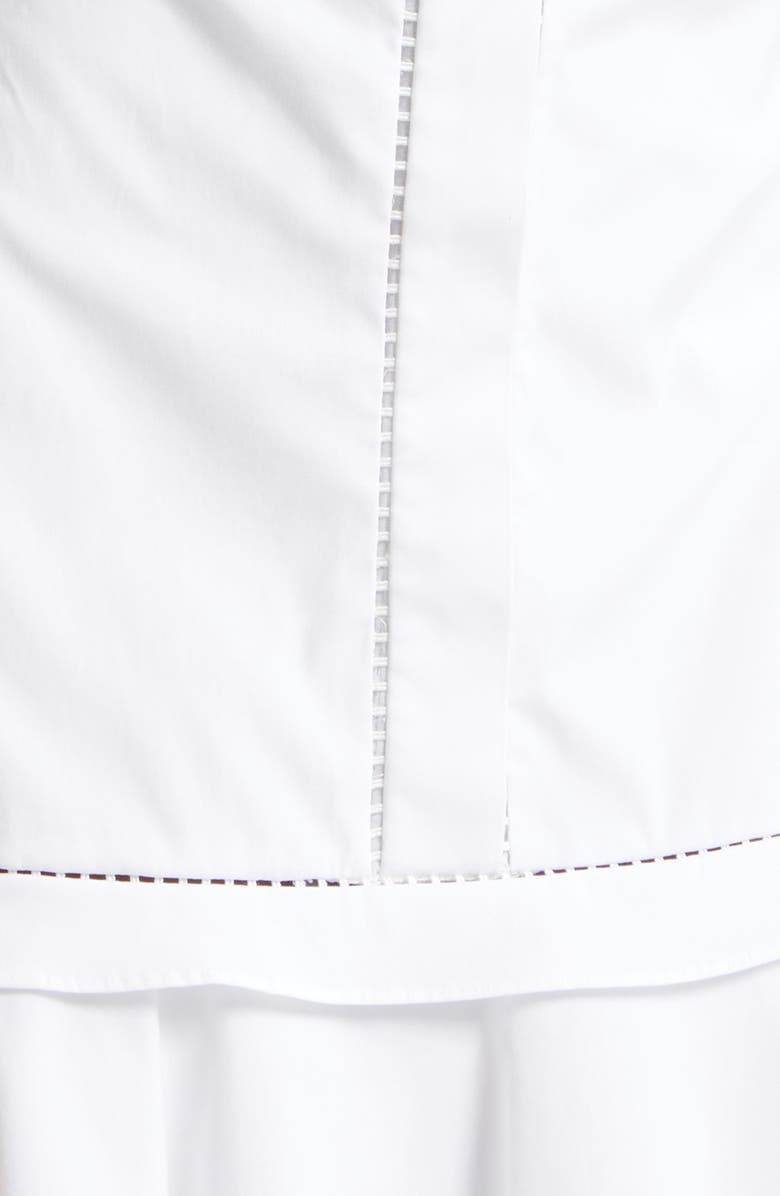 Ramy Brook Mia Mini Shirtdress, Alternate, color, White