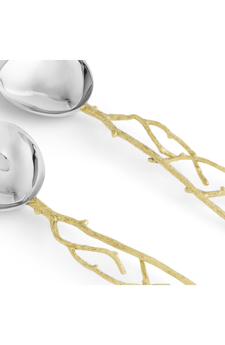 Michael Aram Butterfly Ginkgo Serving Set, Alternate, color, Silver/ Gold