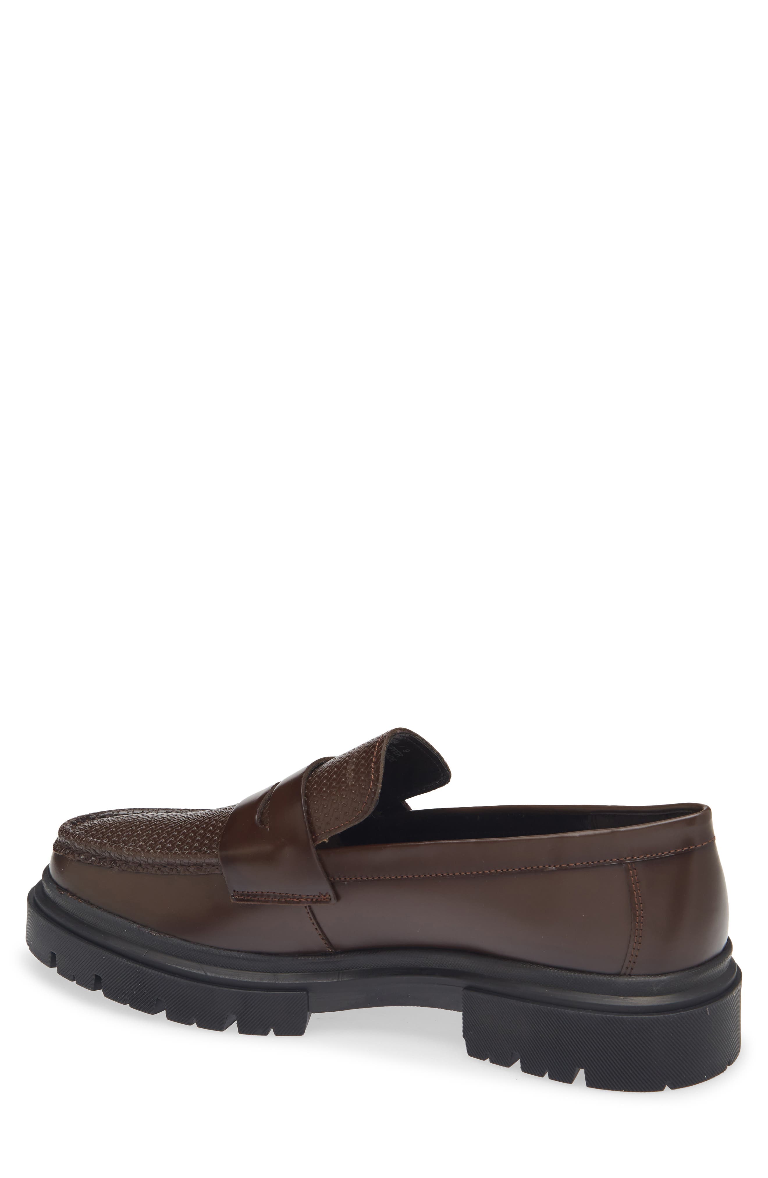 Zarco Penny Loafer, Alternate, color, BROWN