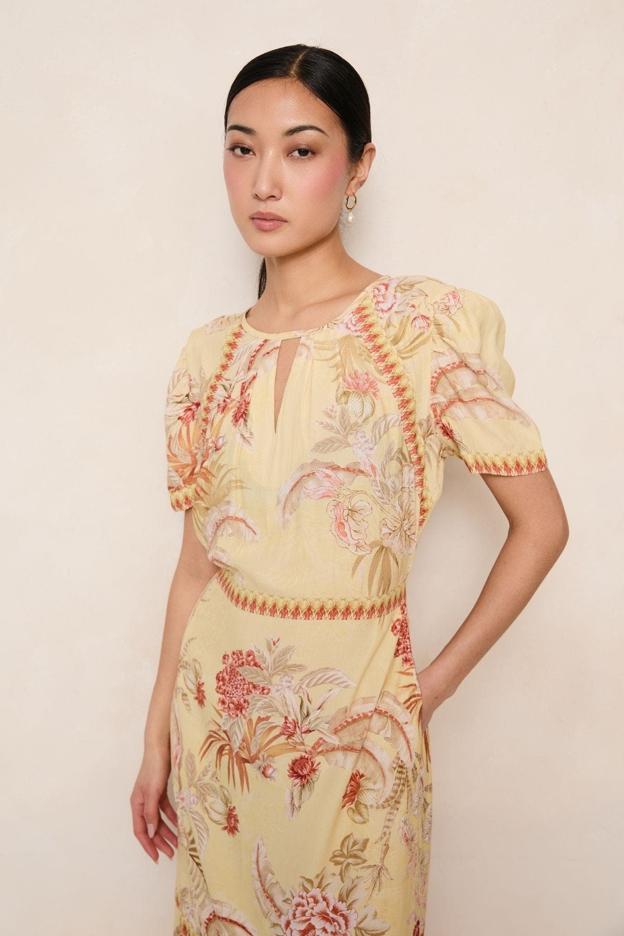 Mavis Yellow Dress - image 2