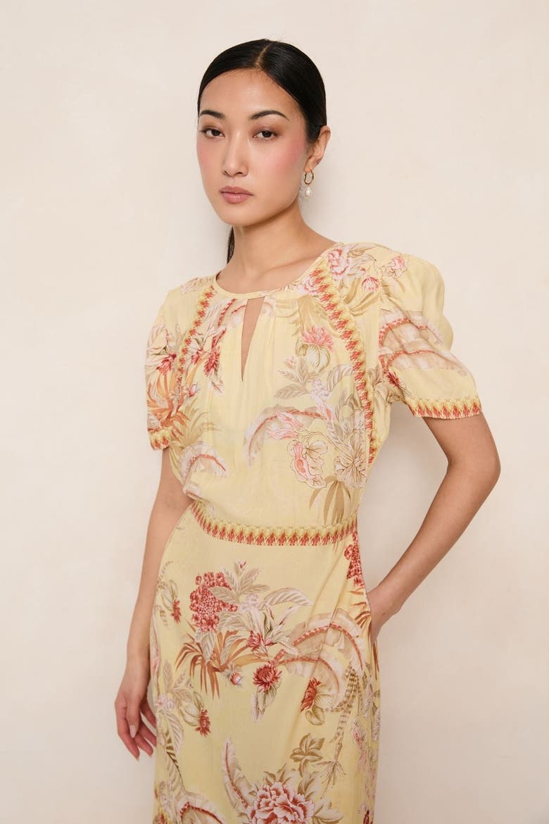 Mavis Yellow Dress, Alternate, color, Yellow