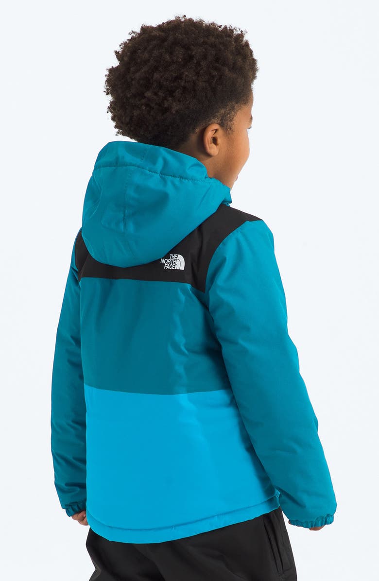 The North Face Kids' Freedom Insulated Waterproof Hooded Jacket, Alternate, color, Dusk Blue/ Meridian Blue