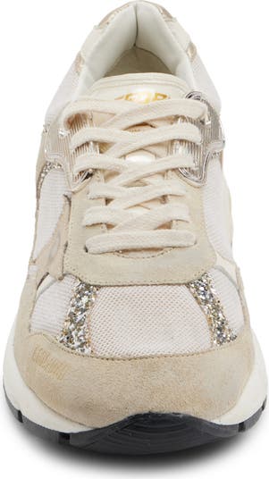 スニーカー Golden  Running Dad Sneakers Golden Goose Running Dad Sneaker in Grey/Silver/White