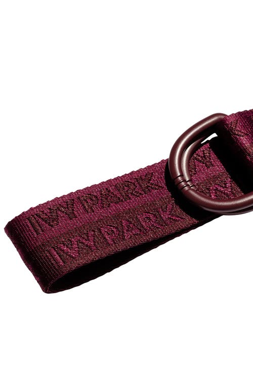 Adidas Originals Adidas X Ivy Park Logo Web Belt