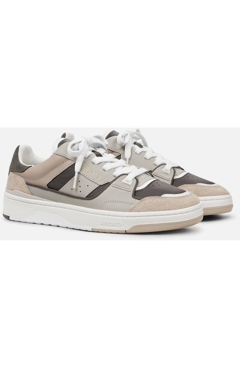 Axel Arigato Clay Sneaker, Alternate, color, Beige/Dark Brown