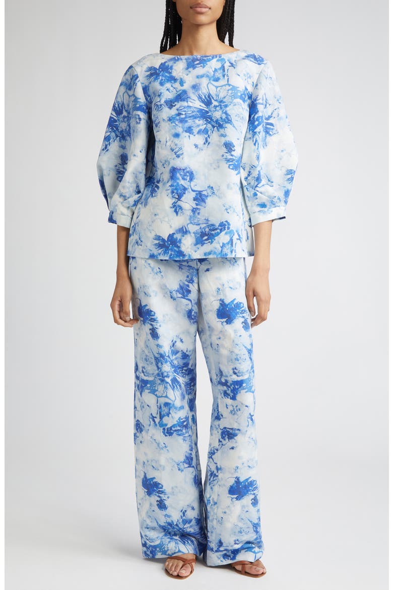 Perry Pants, Alternate, color, BLUE OASIS MULTI