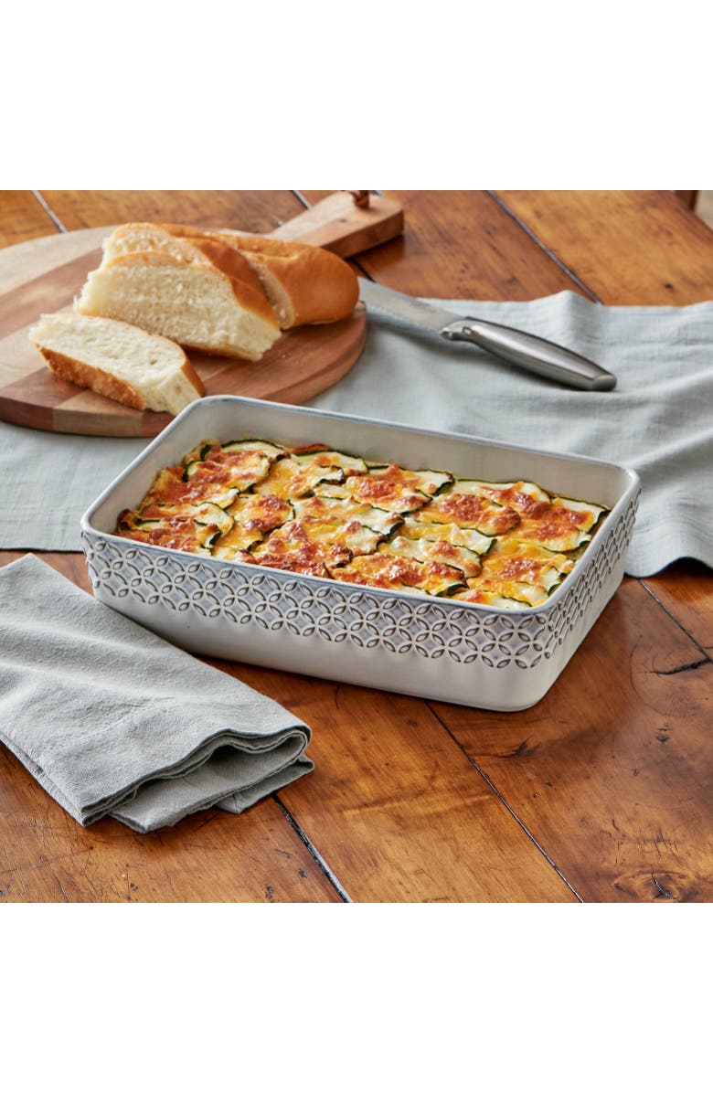tag Bistro Small Rectangular Baker - Grey Oven Safe Baking Dish, Alternate, color, Grey