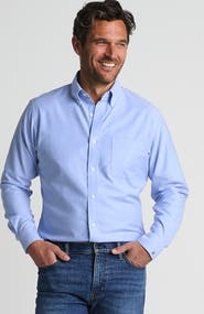 Lands' End Big and Tall No Iron Supima Cotton Oxford Dress Shirt