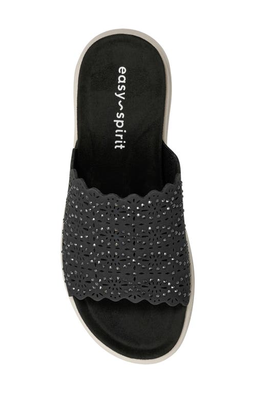 Easy Spirit Alora Slide Sandal In Black