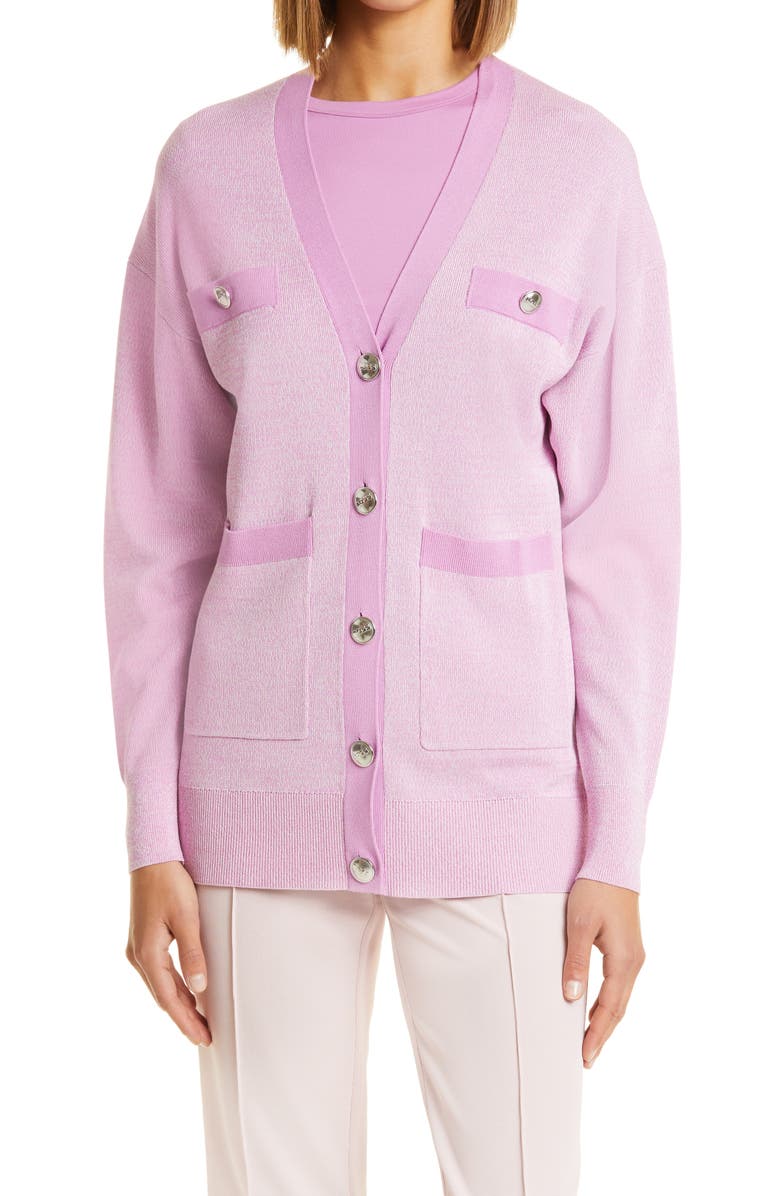 BOSS Flarvya Cardigan, Main, color, 