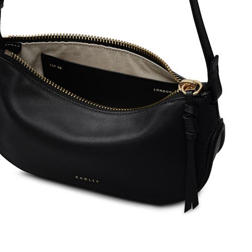 Radley The Iris Small Ziptop Crossbody Bag In Black