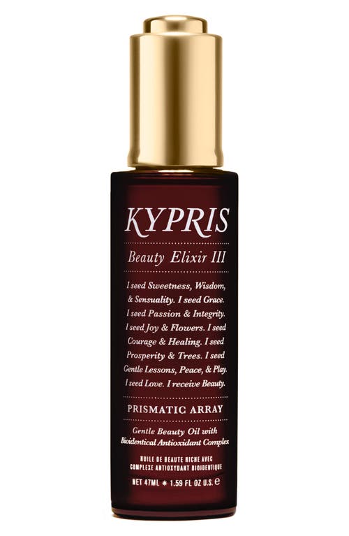 KYPRIS Beauty Elixir III: Prismatic Array Moisturizing Face Oil 