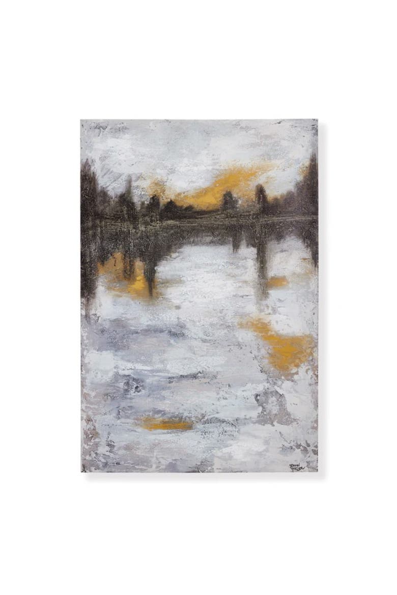 Beyond Measure Canvas Wall Art Painting 23.5" x 35.25", Main, color, Grey