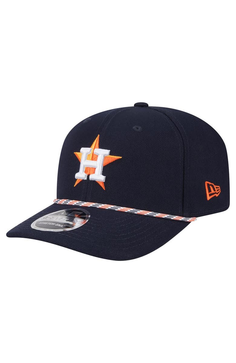 New Era Men's New Era Navy Houston Astros Multi-Rope 9SEVENTY Stretch-Snap Hat, Main, color, Navy