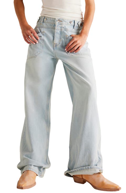 We the Free Palmer Cuffed Baggy Jeans