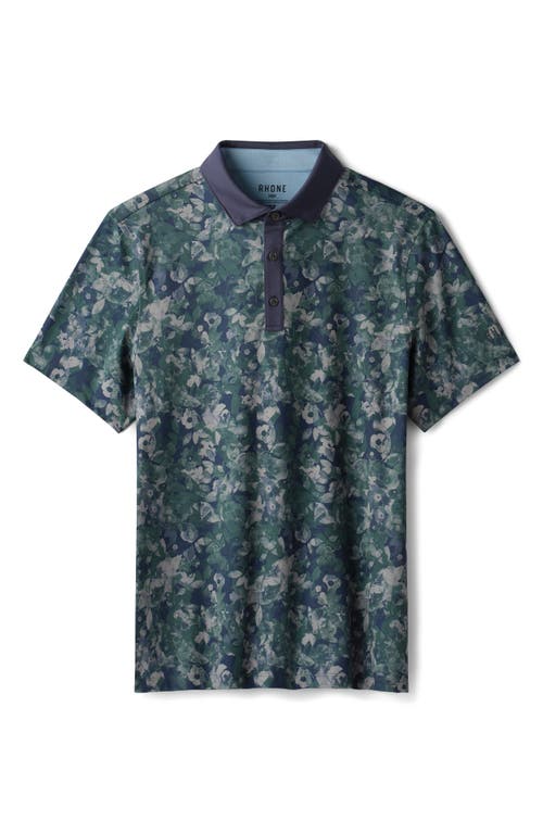 Rhone Floral Performance Golf Polo
