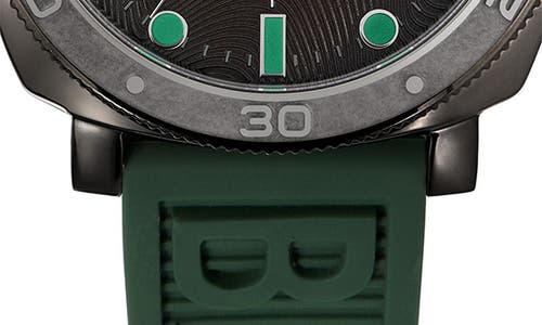 Ted Baker Caine Chronograph Silicone Strap Watch, 44mm