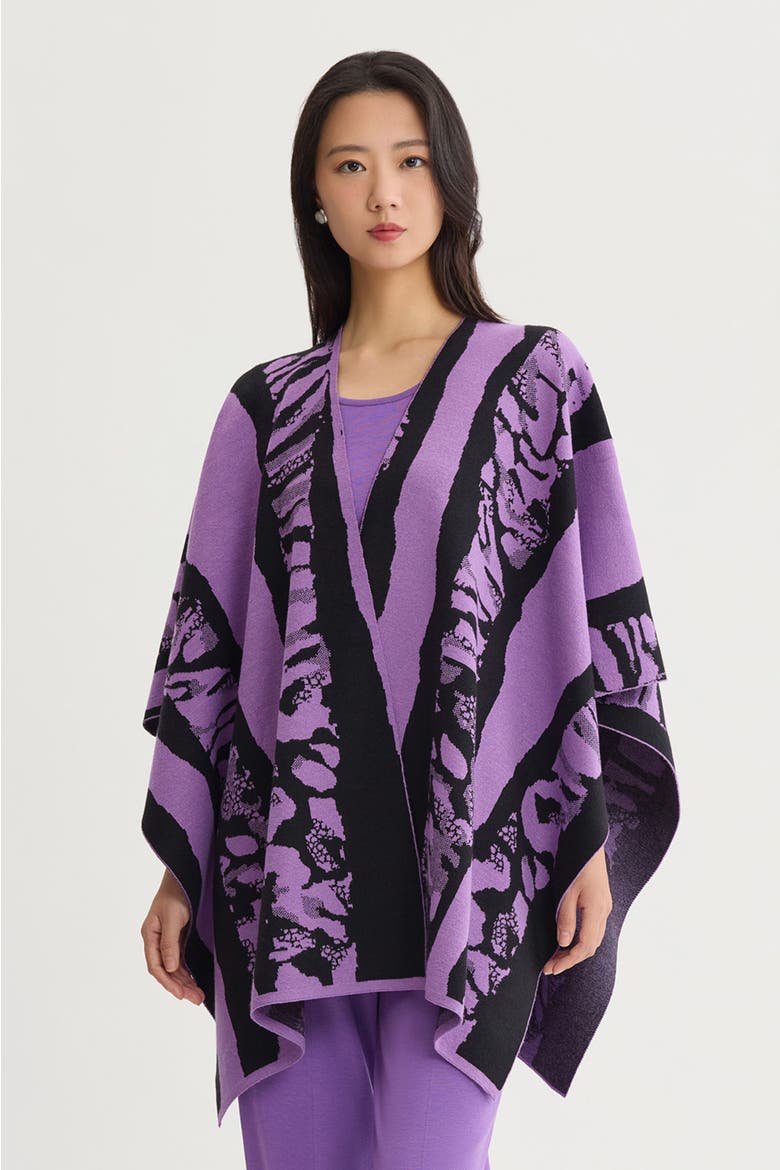 Hope Wrap, Main, color, Sunset Purple/Black