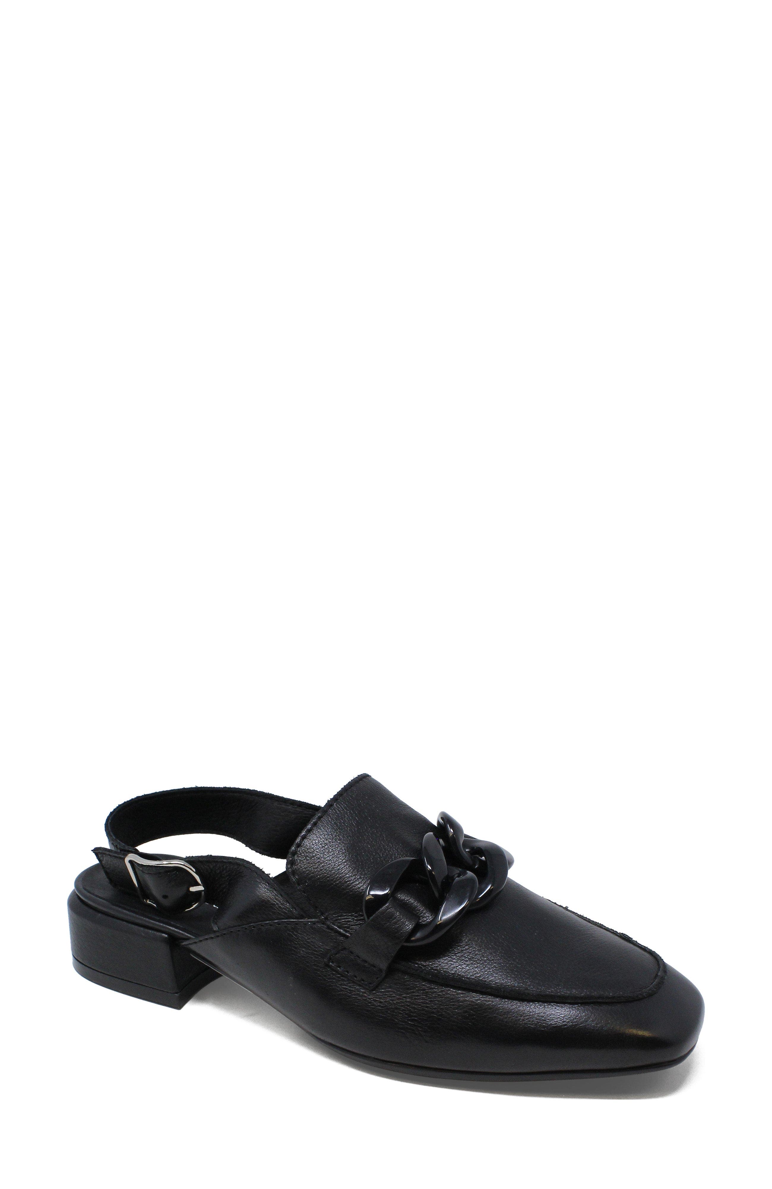 DJANGO AND JULIETTE Vaborys Slingback, Main, color, Black Leather