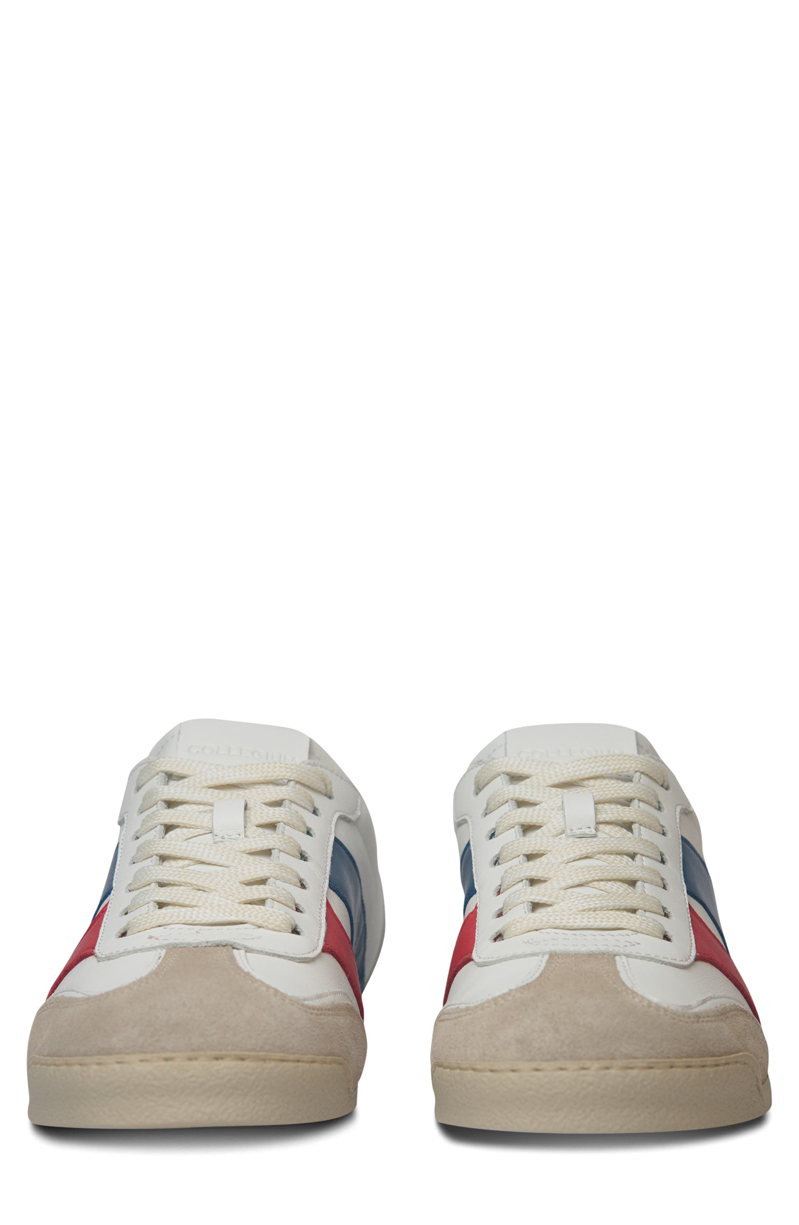 Pista Low Top Sneaker, Alternate, color, VARSITY LEATHER