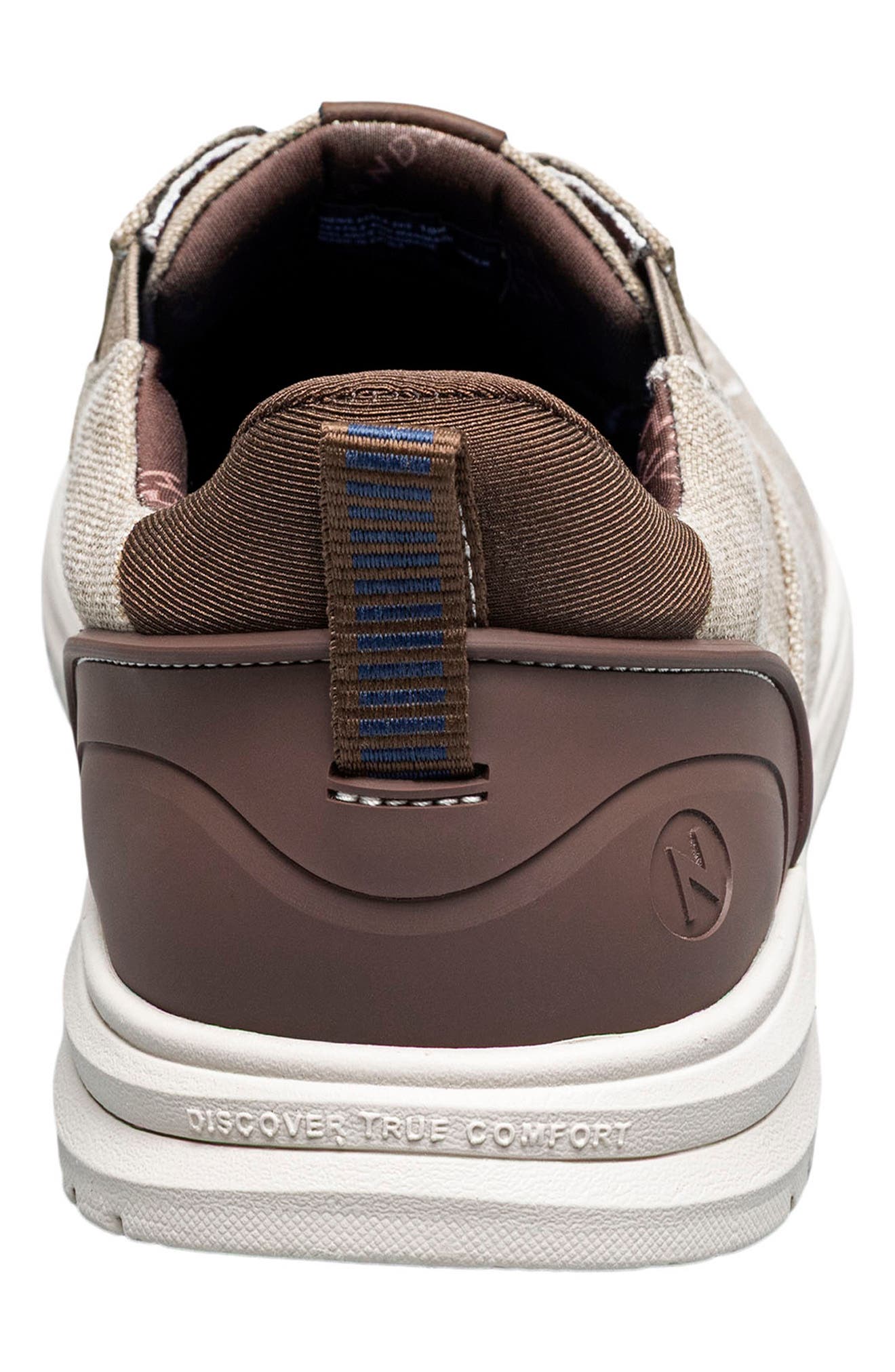 Brew City EZ Hands Free Slip-On Sneaker - Wide Width Available, Alternate, color, STONE MULTI