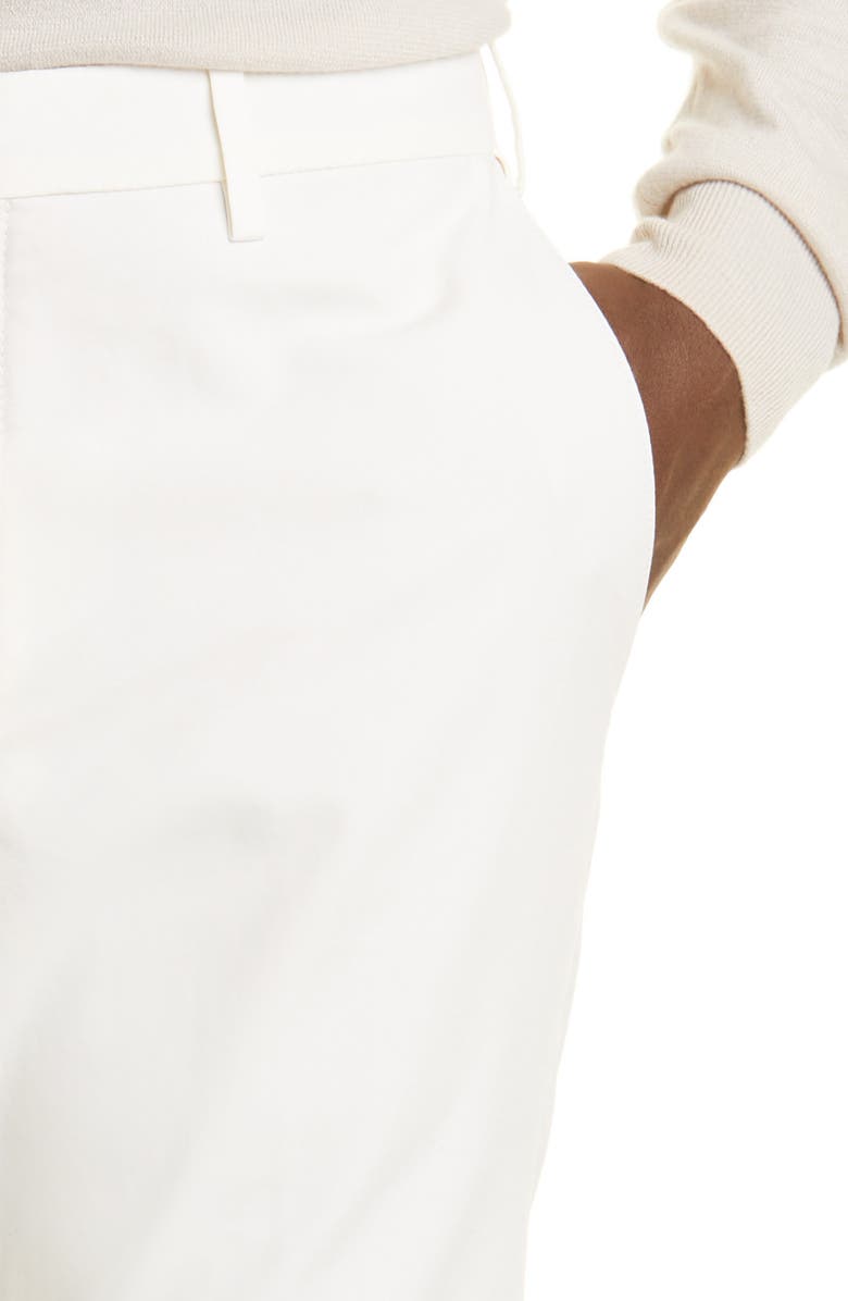 Loro Piana Pantaflat Stretch Cotton Pants, Alternate, color, 