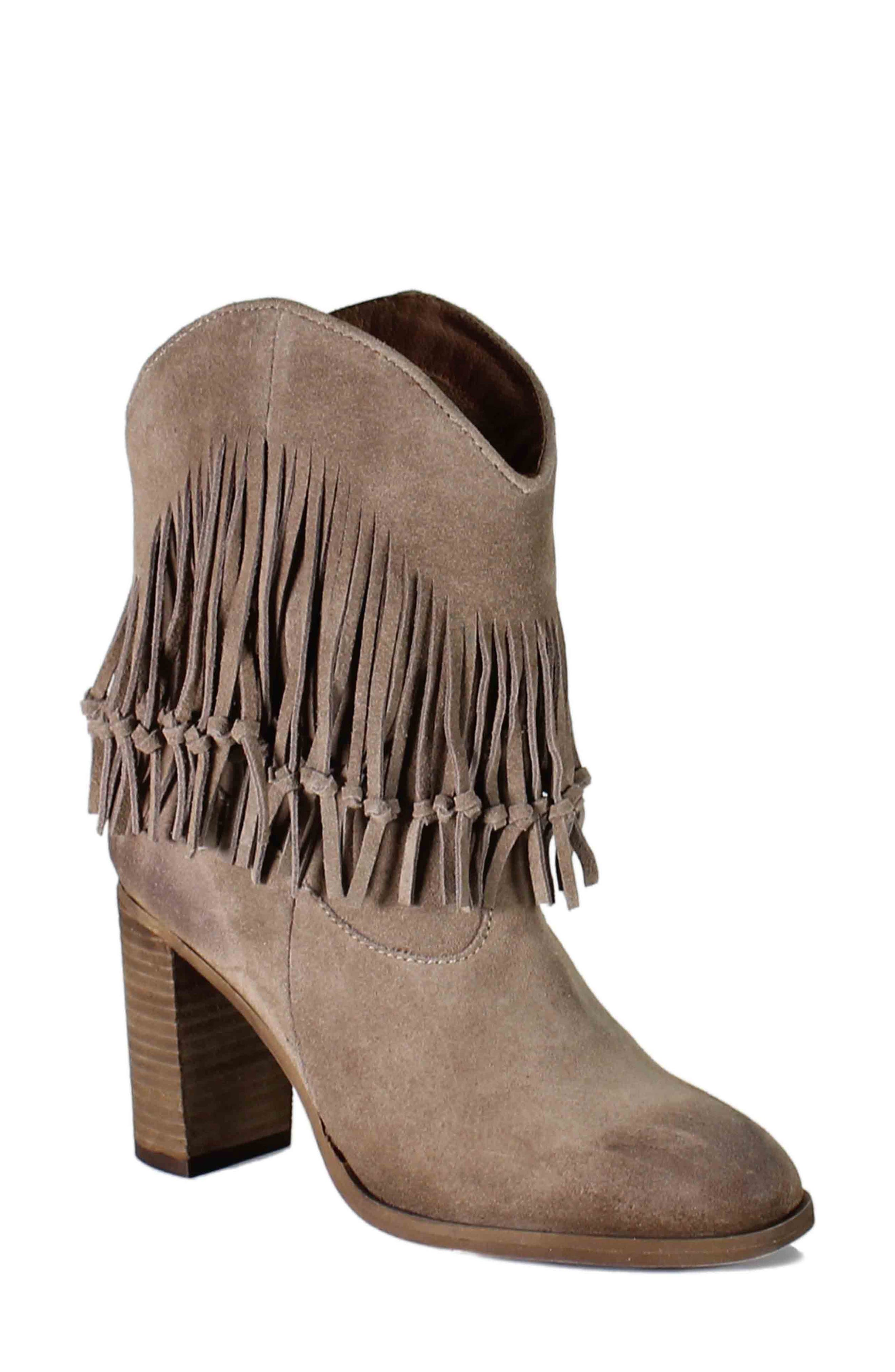 Diba True True Sky Fringe Bootie