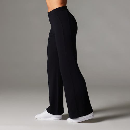 Tavi Cozy Luxe Wide Leg Pant In Black