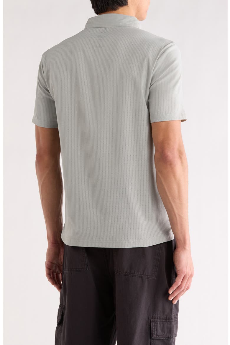 Bless Up Polo Shirt, Alternate, color, GREY