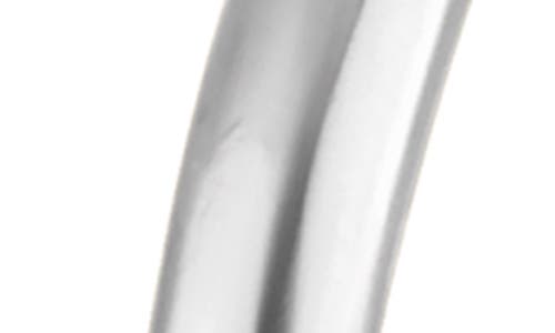 Shop Maria Tash Scallop Diamond Hoop Earring In White Gold