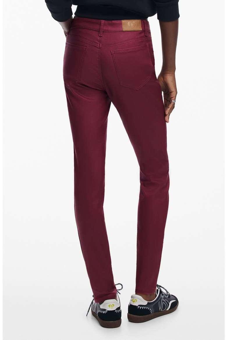 Slim Fit Pants, Alternate, color, RED