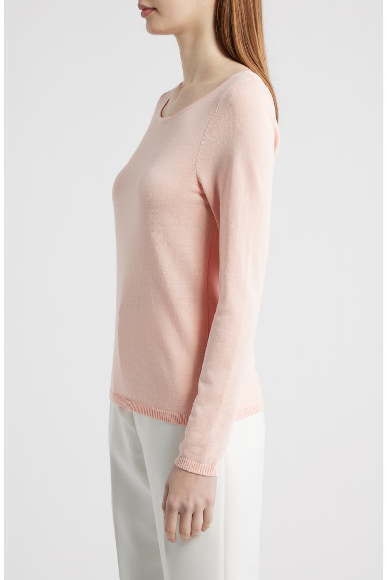 Boat Neck Sweater, Alternate, color, SLIPPER PINK
