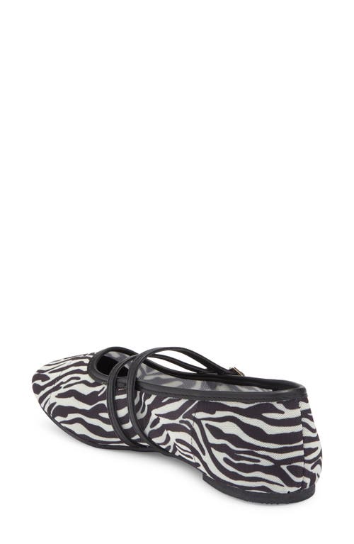 Reaction Kenneth Cole Malibu Mesh Mary Jane Flat In Multi