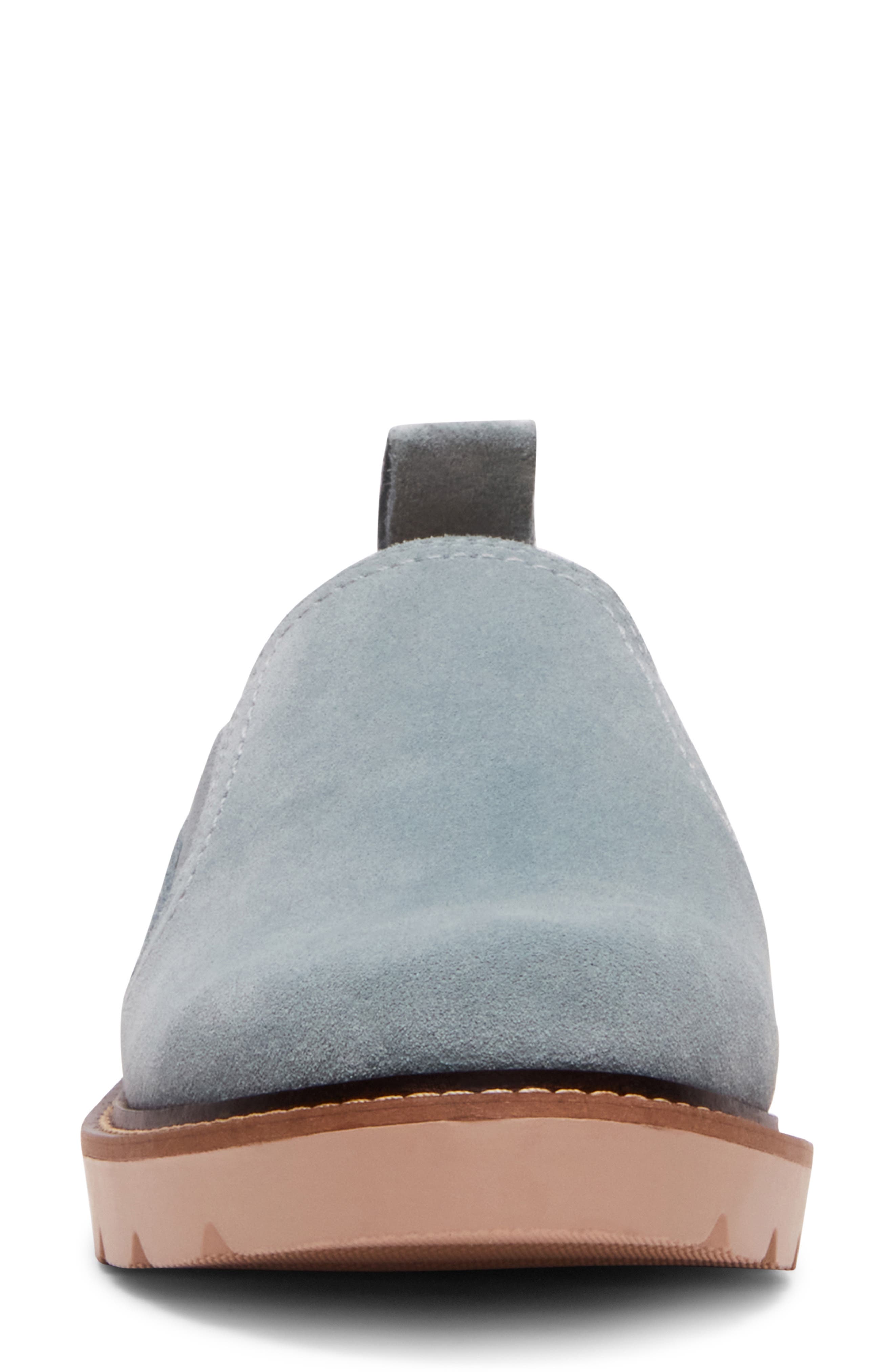 Phoebe Waterproof Slip-On, Alternate, color, BLUE SUEDE