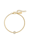 Electric Picks Initial Bracelet
