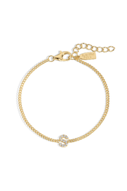 Electric Picks Initial Bracelet
