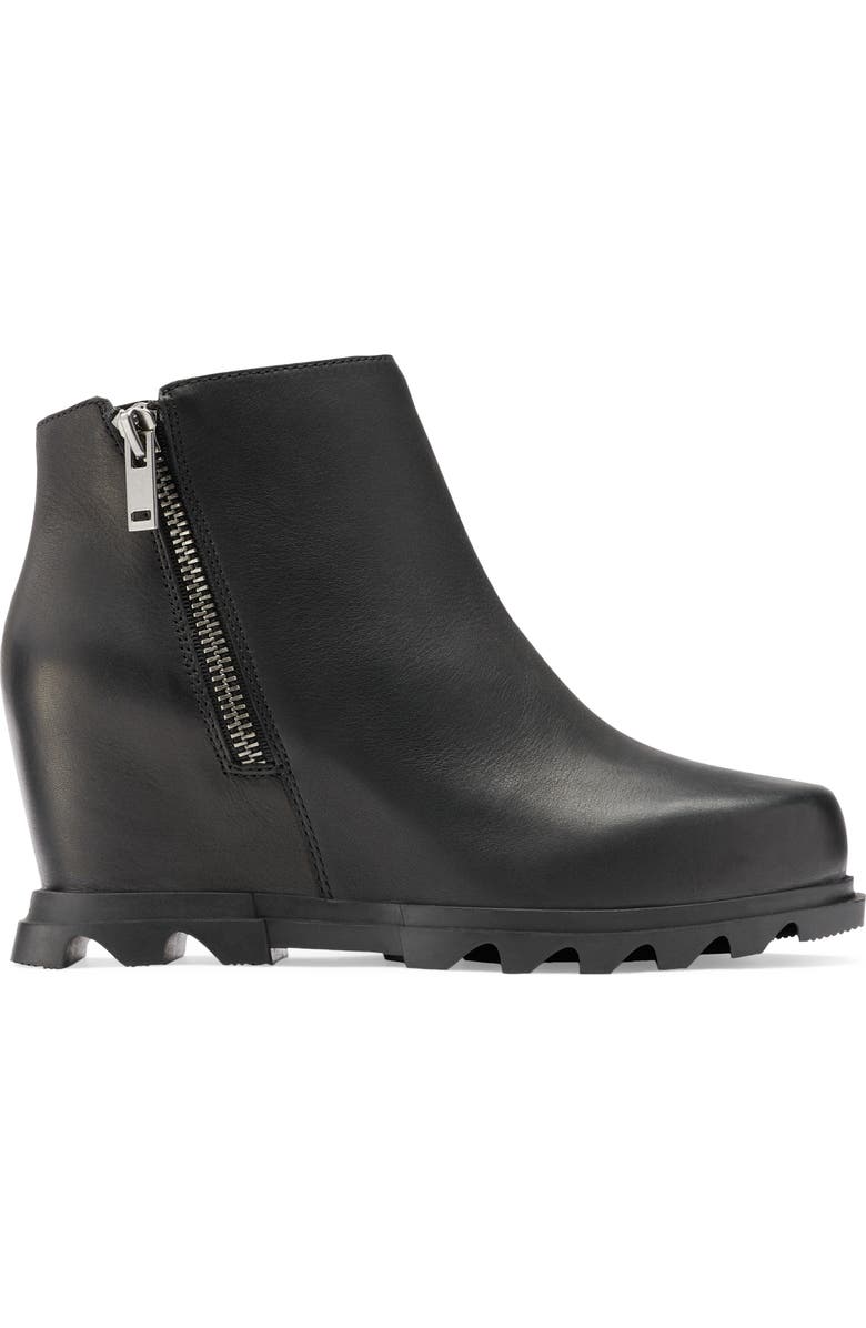 SOREL Joan of Arctic Waterproof Wedge II Zip Bootie, Alternate, color,