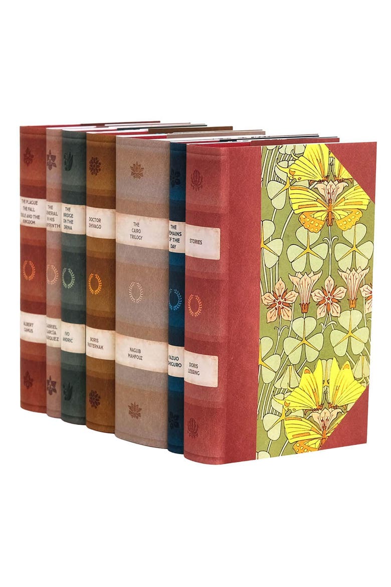 Nobel Laureates Book Set, Alternate, color, Multi